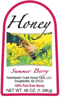 3lb Summer Berry label picture